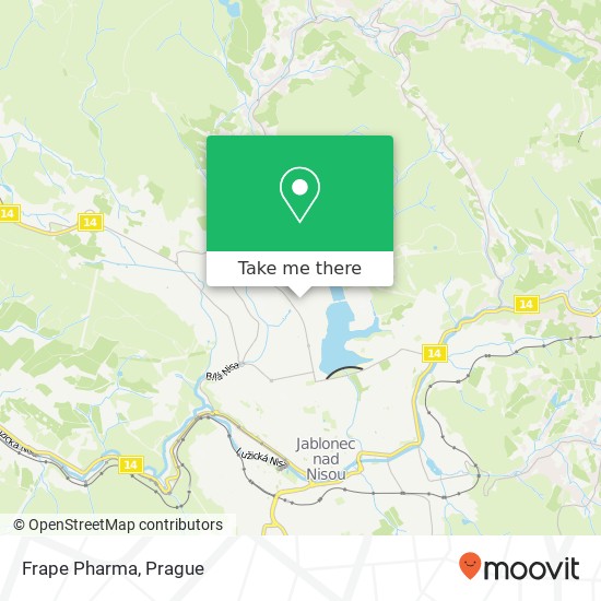 Frape Pharma map