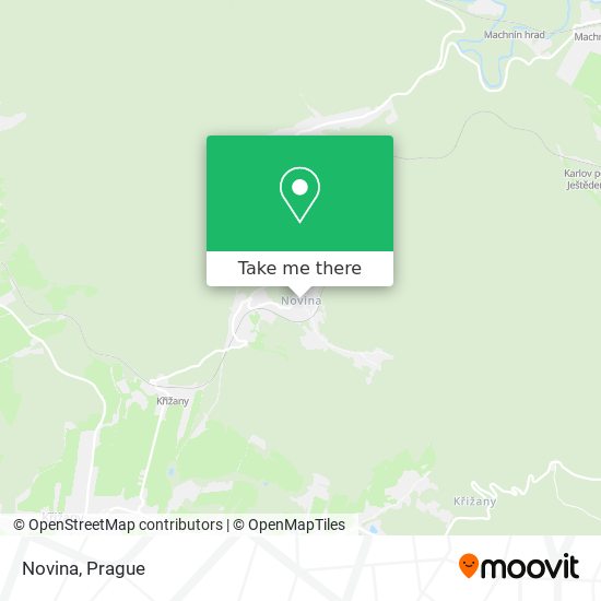 Карта Novina