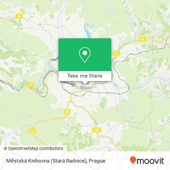 Městská Knihovna (Stará Radnice) map