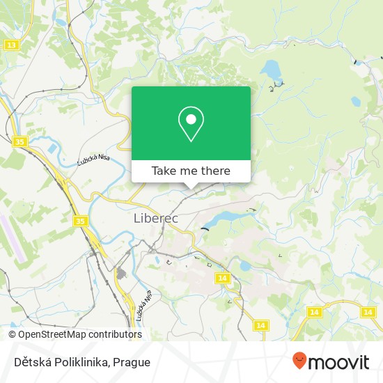 Dětská Poliklinika map