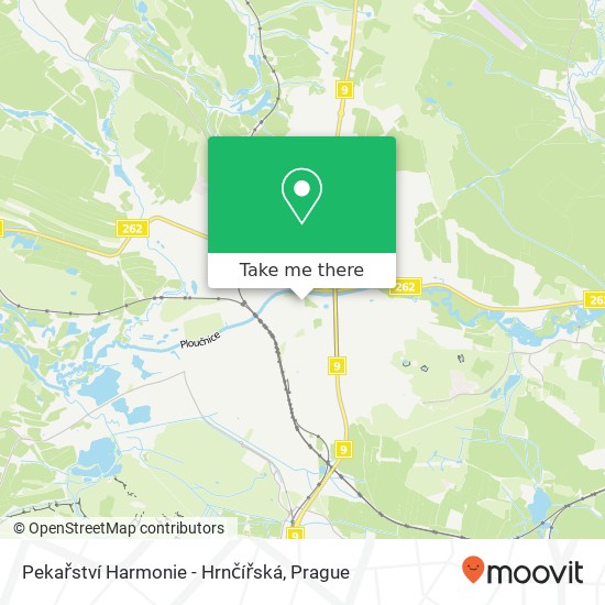 Pekařství Harmonie - Hrnčířská map