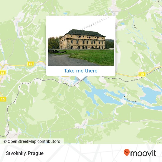 Stvolínky map