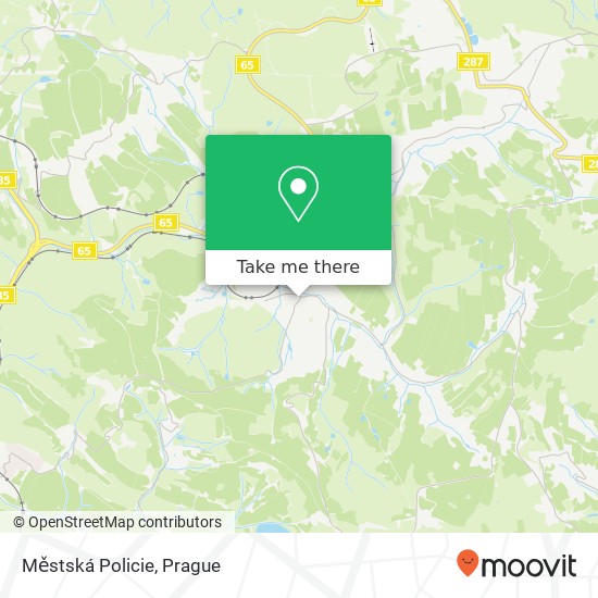 Městská Policie map