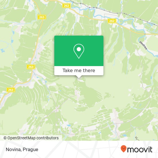 Novina map