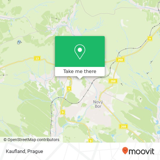 Kaufland map