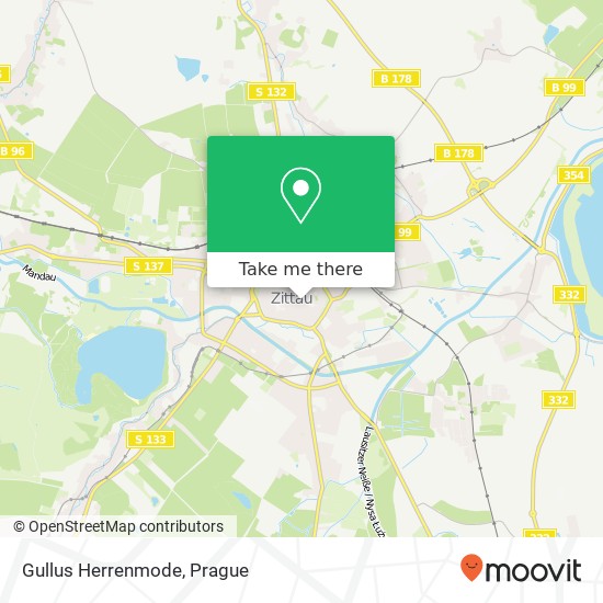 Gullus Herrenmode map