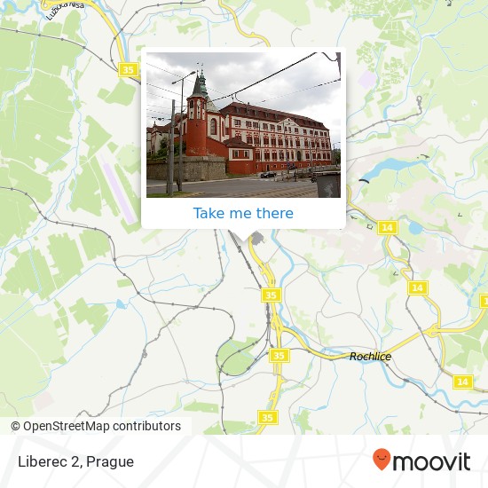 Liberec 2 map