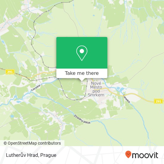 Lutherův Hrad map