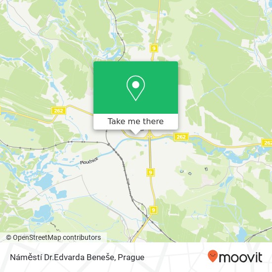 Náměstí Dr.Edvarda Beneše map