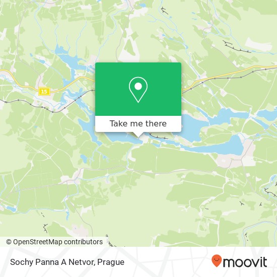 Sochy Panna A Netvor map