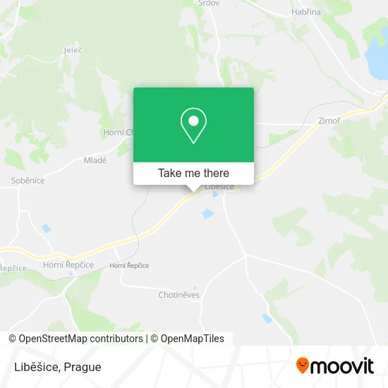 Карта Liběšice