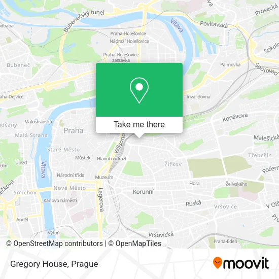 Карта Gregory House