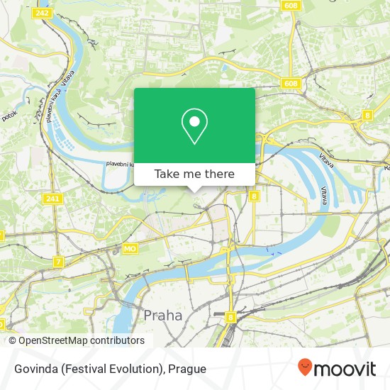 Govinda (Festival Evolution) map