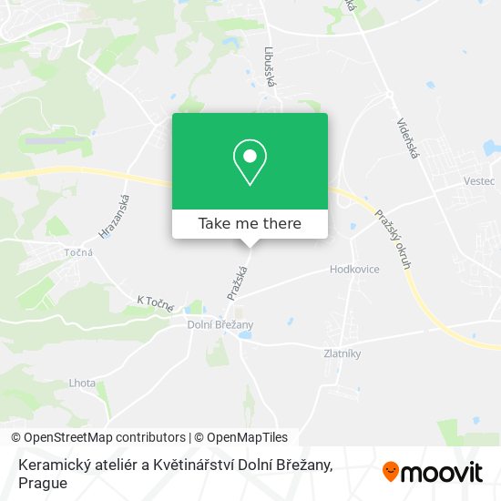 Keramický ateliér a Květinářství Dolní Břežany map