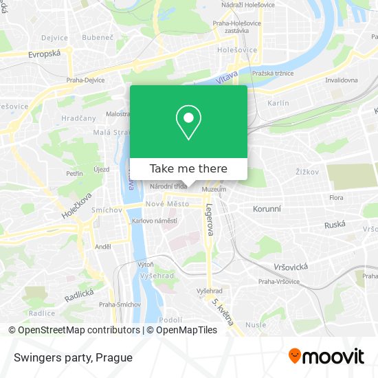 Swingers party map