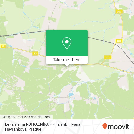 Lékárna na ROHOŽNÍKU - PharmDr. Ivana Havránková map