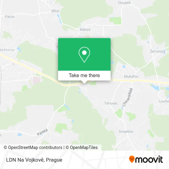 LDN Na Vojkově map