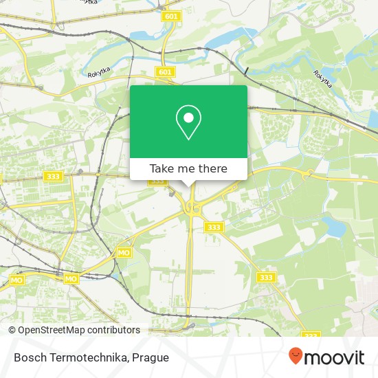 Bosch Termotechnika map