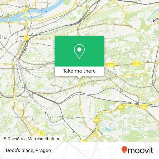 Doda's place map