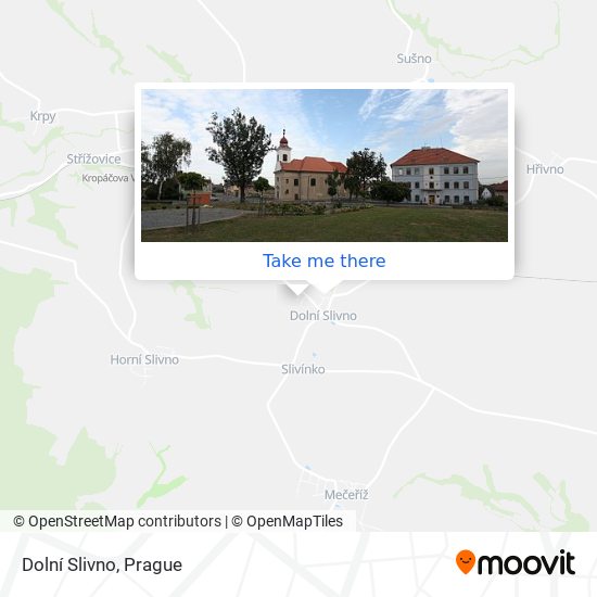 Dolní Slivno map