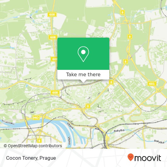 Cocon Tonery map