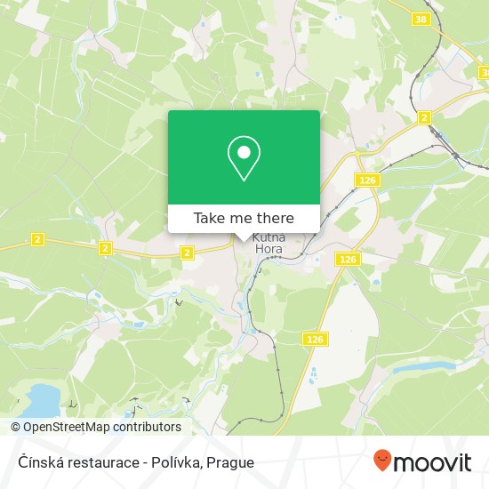 Čínská restaurace - Polívka map