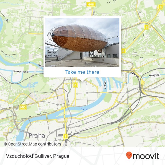 Карта Vzducholoď Gulliver