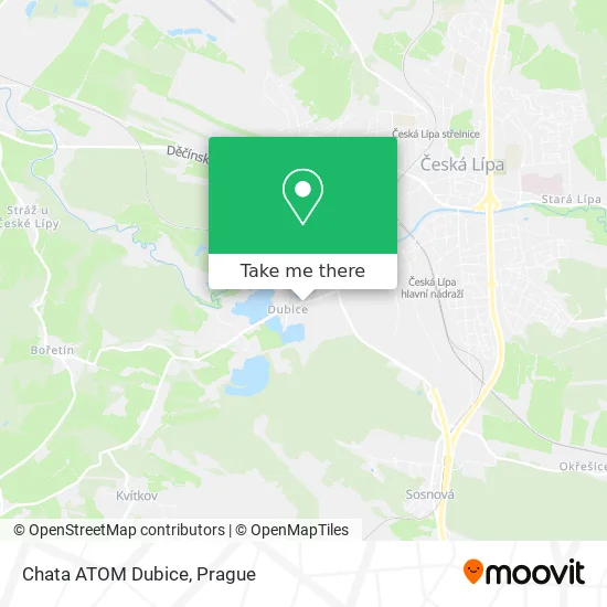 Карта Chata ATOM Dubice