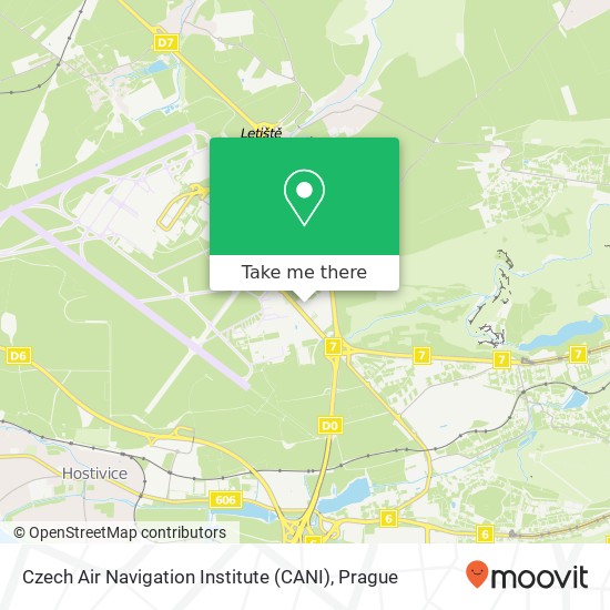 Карта Czech Air Navigation Institute (CANI)
