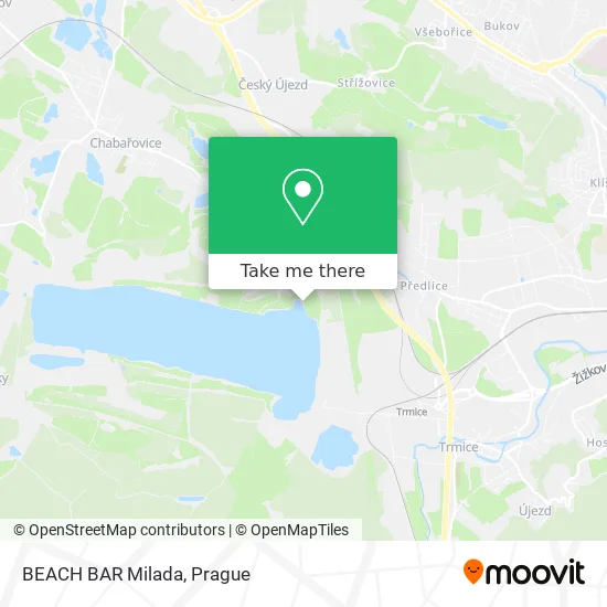 Карта BEACH BAR Milada