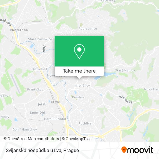 Svijanská hospůdka u Lva map