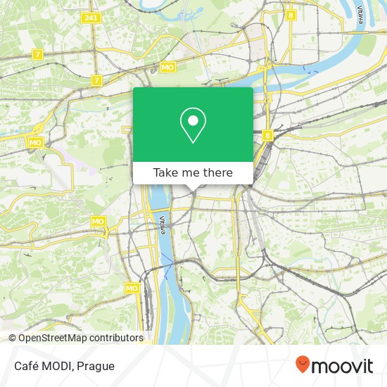 Карта Café MODI