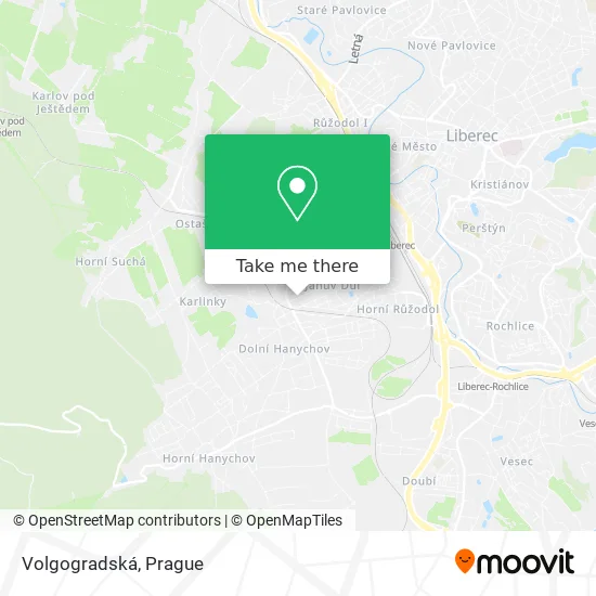Карта Volgogradská