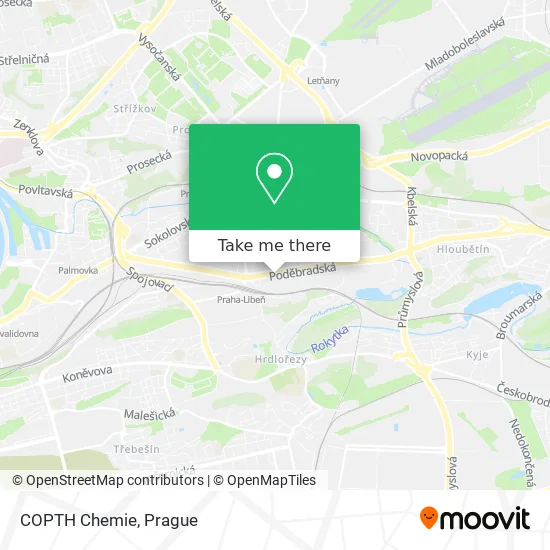 Карта COPTH Chemie