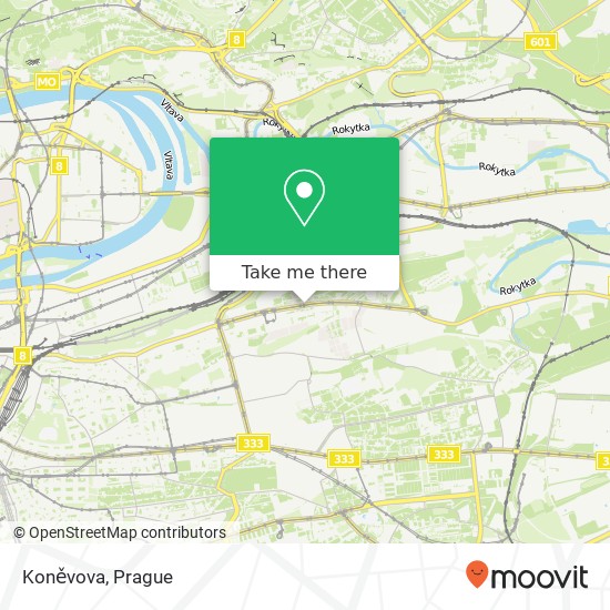 Koněvova map