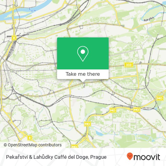 Pekařství & Lahůdky Caffé del Doge map