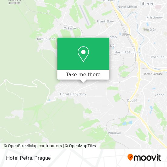 Hotel Petra map