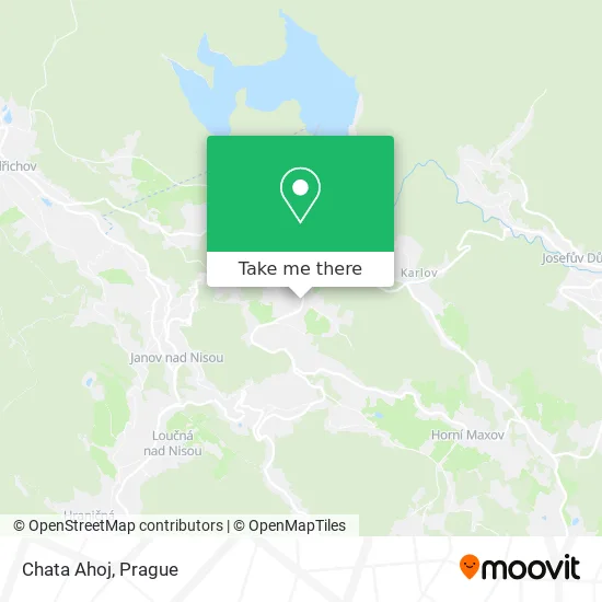 Карта Chata Ahoj