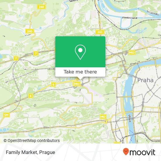 Family Market map