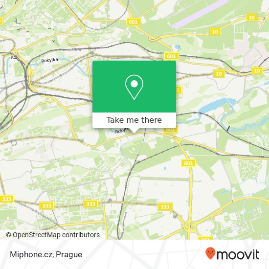 Miphone.cz map