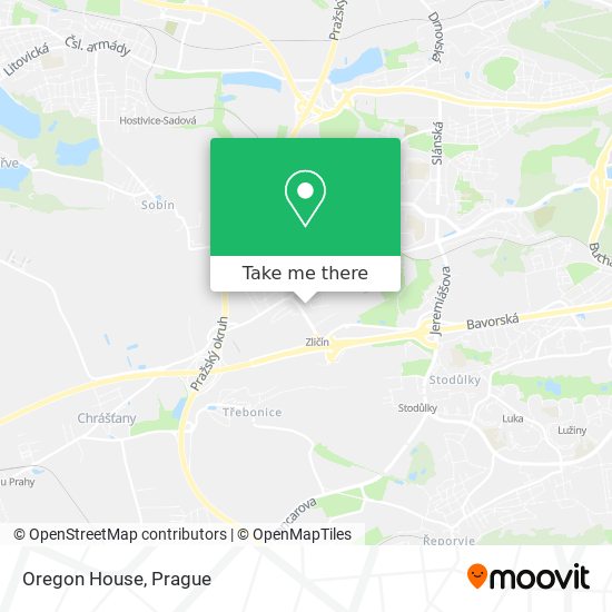 Oregon House map