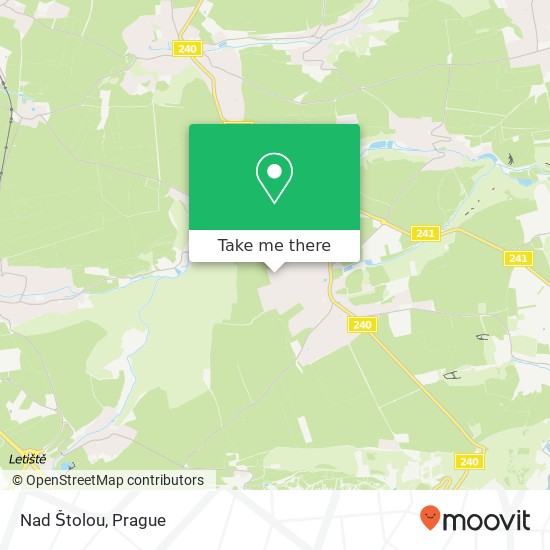 Nad Štolou map