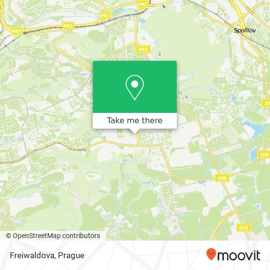 Freiwaldova map