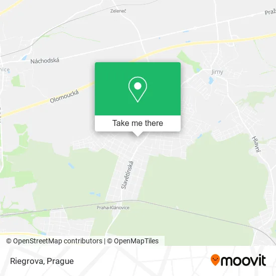 Карта Riegrova