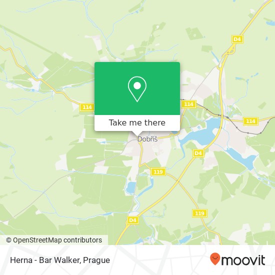 Herna - Bar Walker map