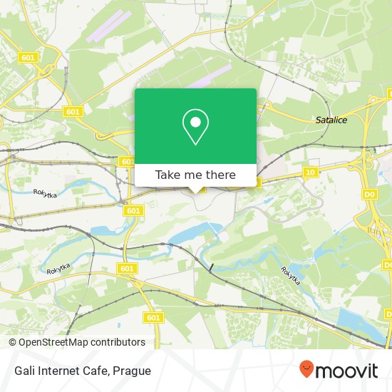 Карта Gali Internet Cafe