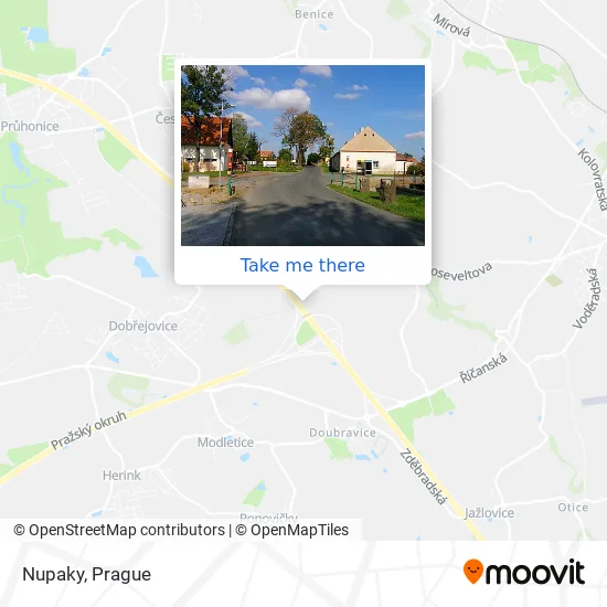 Nupaky map