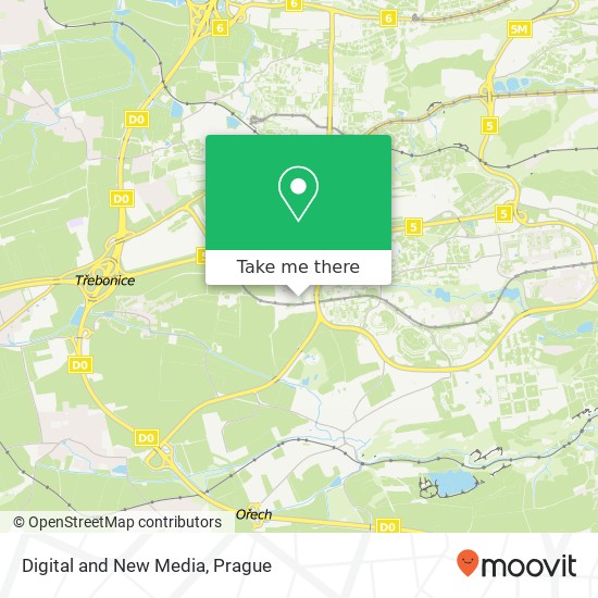Digital and New Media map