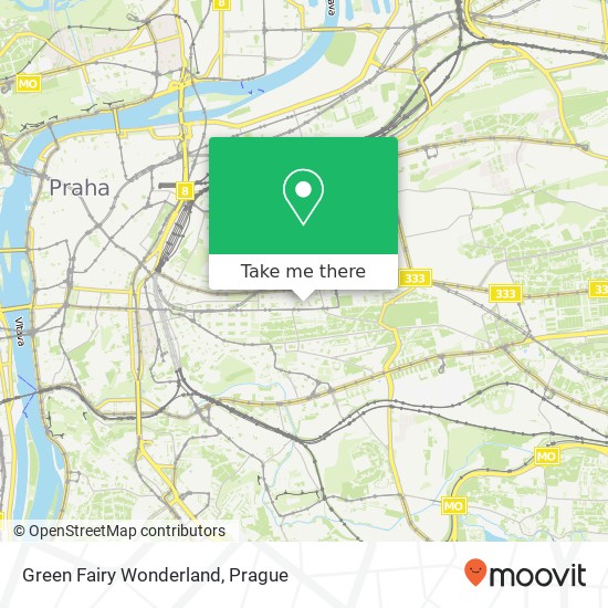 Green Fairy Wonderland map