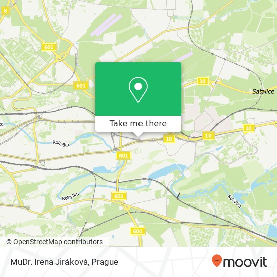 MuDr. Irena Jiráková map